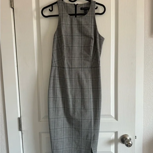 BR FITTED WORK DRESS - Picture 6 of 7